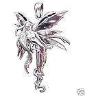 new 925 sterling silver air fairy art pendant jewelry one