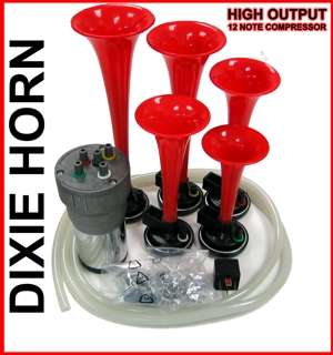 DIXIE Musical Car Air Horn Dukes of Hazzard General Lee  