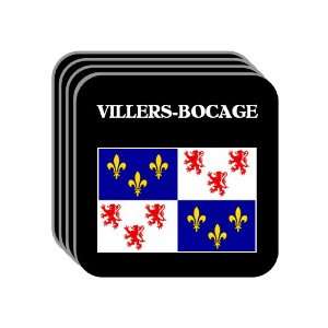Picardie (Picardy)   VILLERS BOCAGE Set of 4 Mini Mousepad Coasters