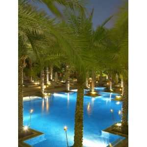  Hotel Pool in Dubai, United Arab Emirates, Middle East 