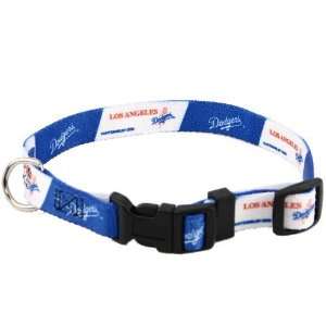  Los Angeles LA Dodgers MLB Pet Collar Adjustable 1 Web (X 