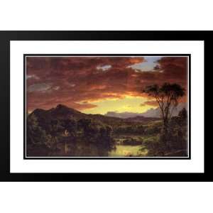 Church, Frederic Edwin 40x28 Framed and Double Matted A 