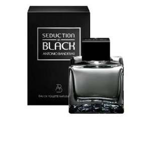  Seduction in Black for Men Gift Set   3.4 oz EDT Spray + 3 