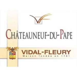  2006 Domaine J. Vidal Fleury Chateauneuf Du Pape 750ml 