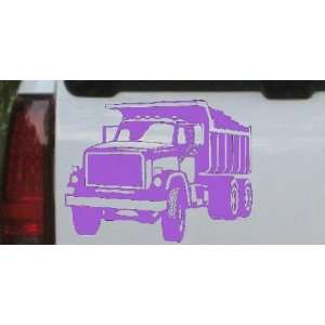 Dump Truck Construction Business Car Window Wall Laptop Decal Sticker 