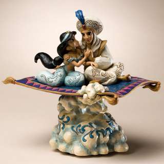   Traditions Aladdin & Jasmine Magic Carpet Ride Figurine New Musical