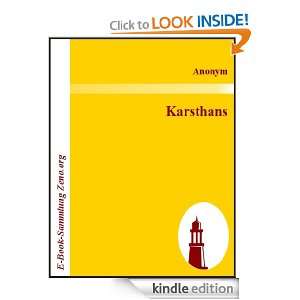 Karsthans (German Edition) Anonym  Kindle Store