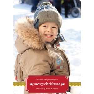  Christmas Label Holiday Photo Cards Health & Personal 