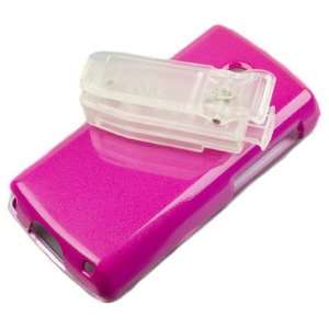   Shell Case Cover for HTC Diamond (Hot Pink) Cell Phones & Accessories