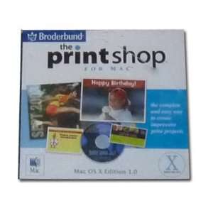  The Print Shop Printshop for Mac Os X Version 1.0 