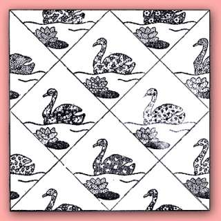 Vintage Swan Mail Order Quilt Pattern  