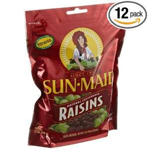 Sun Maid Natural California Raisins, 10 Ounce (Pack of 12)  