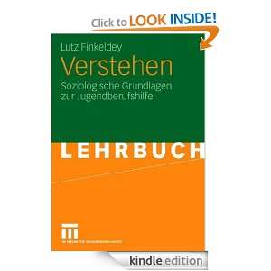 Verstehen Soziologische Grundlagen zur Jugendberufshilfe (German 