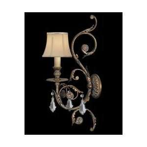   204750 Verona One Light Wall Sconce in Veronese Gold