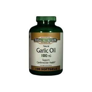  Garlic Oil 1000 Mg 15 Grains   100 Softgels Health 