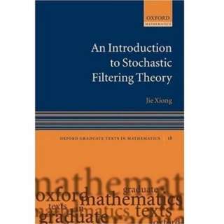 Image An Introduction to Stochastic Filtering Theory (Oxford Graduate 