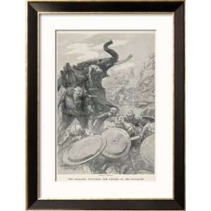  The Troops of Alexander the Great Meet the Elephants of 