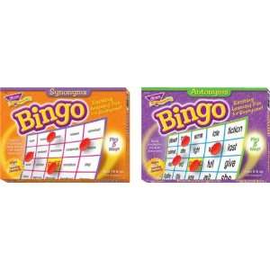   Enterprises Synonyms and Antonyms Bingo Game Set