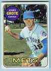 1969 Topps Set Break #55 Jerry Grote New York Mets EX E