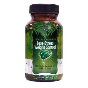 Irwin Naturals Bioperine Enhanced Less  Stress Weight Control Dietary 
