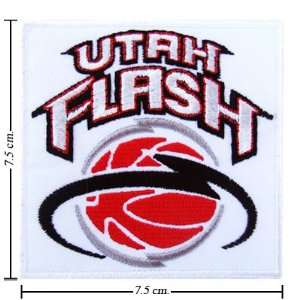  Utah Flash Logo Embroidered Iron on Patches  