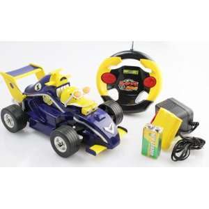   RTR RC Car with Rechargeable batteries (Blue & Yellow) Toys & Games