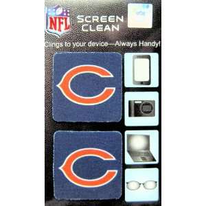  Chicago Bears Micro Fiber Screen Lens Cleaner Cling On 