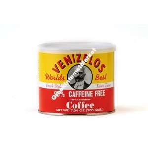 Venizelos Decafinated Greek Coffee   7 oz can  Grocery 