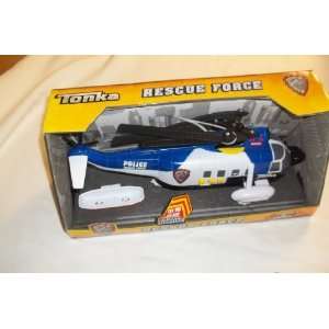   Police Helicopter   Blue and White with lights & Sound Toys & Games