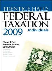 Prentice Halls Federal Taxation 2009 Individuals, (0136067042 