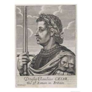  Tiberius Claudius Drusus Nero Germanicus Roman Emperor Art 