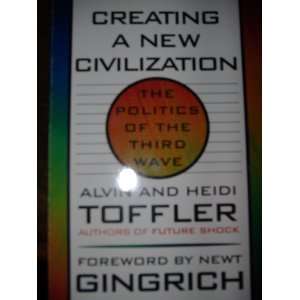   Third Wave paperback Alvin and Heidi Toffler, Newt Gingrich Books