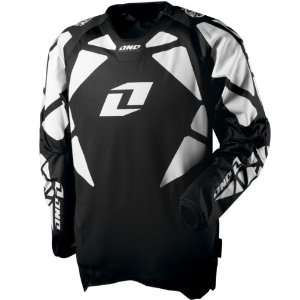 One Industries Race Mens Defcon Off Road Motorcycle Jersey   Black 