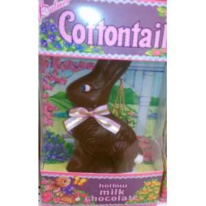Milk Chocolate Peter Cottontail Easter Bunny with Silk Ribbon Bow