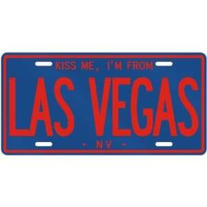  NEW  KISS ME , I AM FROM LAS VEGAS  NEVADALICENSE PLATE 