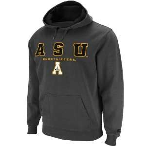 Appalachian State Mountaineers Charcoal Automatic Pullover Hoodie 