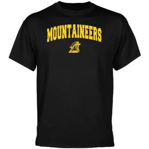  Mountaineers Tshirt  Appalachian State Mountaineers Black Mascot 