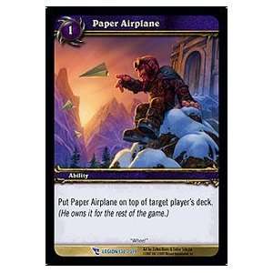  Paper Airplane   March of the Legion   Rare (NOT LOOT 