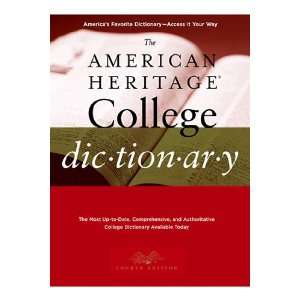  HOUGHTON MIFFLIN DICTIONARY FOURTH EDITION THE AMERICAN 