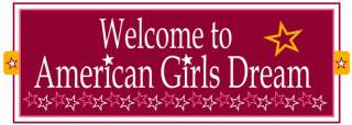 we sell all things american girl and bitty baby all