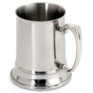 Double Walled Stainless Steel Beer Mug, 16.2 Oz.  Kitchen 