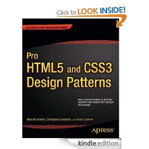   HTML5 and CSS3 Design Patterns (Professional Apress) [Kindle Edition