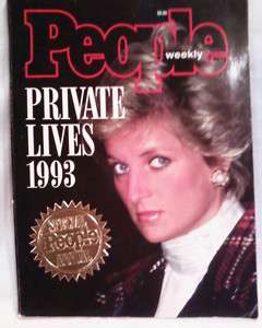 PEOPLE ANNUAL SPECIAL PRIVATE LIVES 1993 PRINCESS DI  