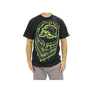 Metal Mulisha Big Deal Tee (Black/Green) XLarge   Shirts 2012