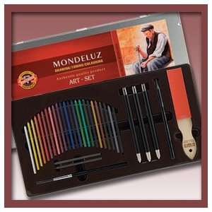  Koh I Noor Mondeluz Aquarell 32 Piece Watercolor Pencil 