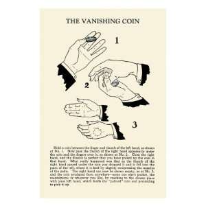  Vanishing Coin Premium Poster Print, 18x24