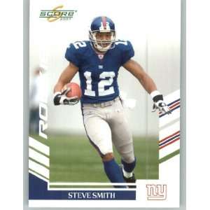  2007 Score Glossy #379 Steve Smith USC RC   New York Giants (RC 