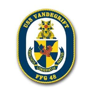  US Navy Ship USS Vandegrift FFG 48 Decal Sticker 3.8 6 