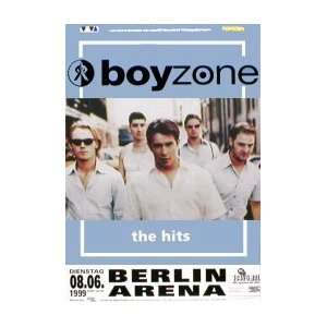  BOYZONE Berlin 8th June 1999 Music Poster