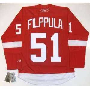  Valtteri Filppula Detroit Red Wings Jersey Real Rbk Large   NHL 